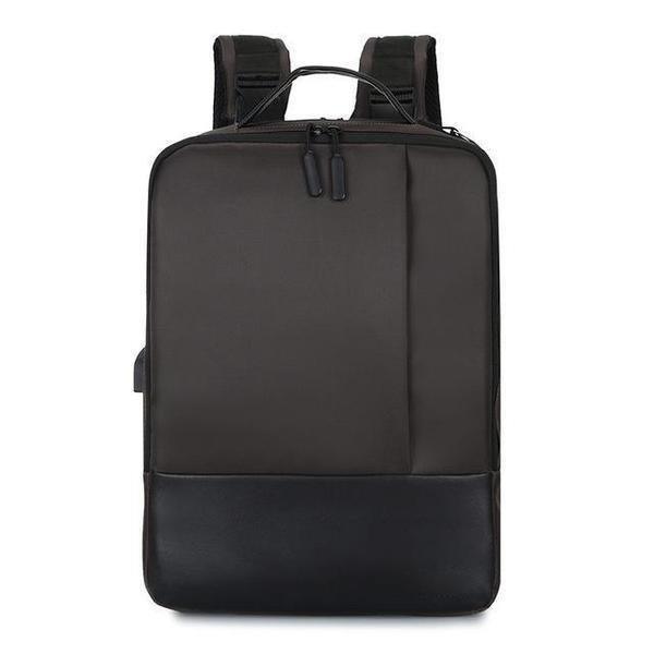 Anti Theft Laptop Backpack with USB Charging Port Water Resistant Travel Bag 15.6 Inch