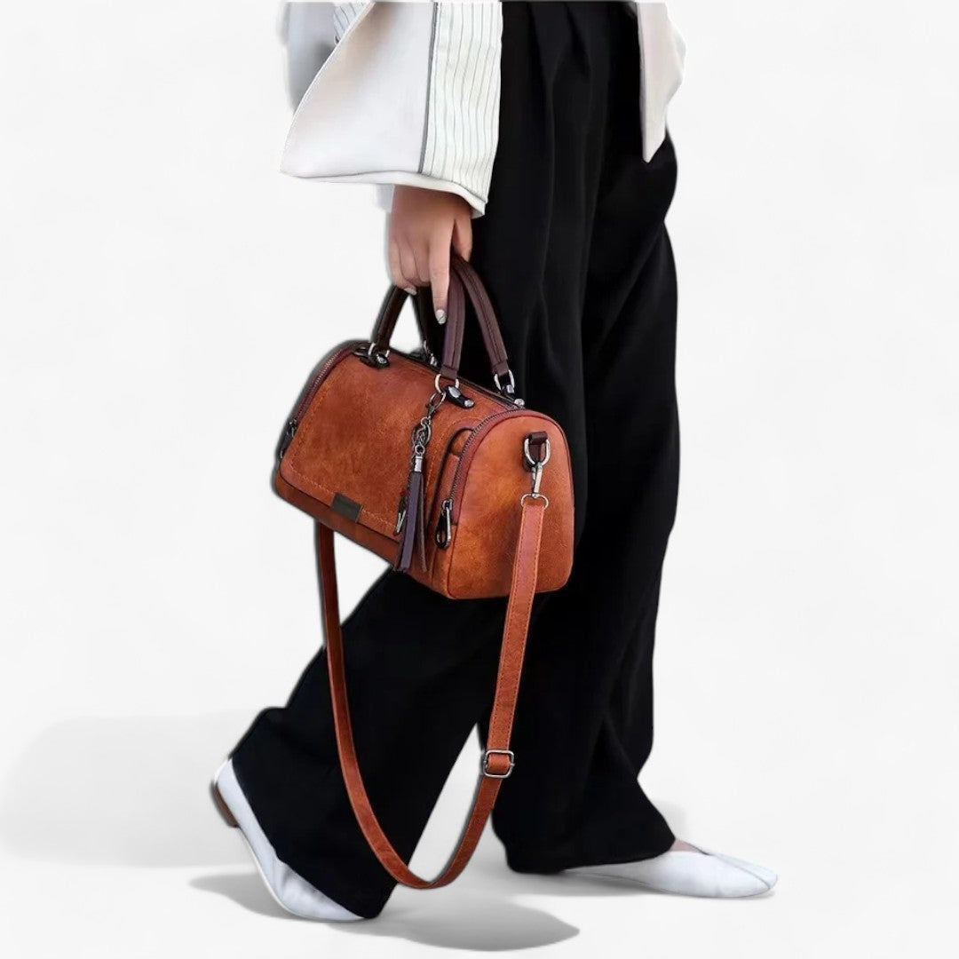 Fringe Shoulder Handbag Women Elegant Crossbody Tote Bag