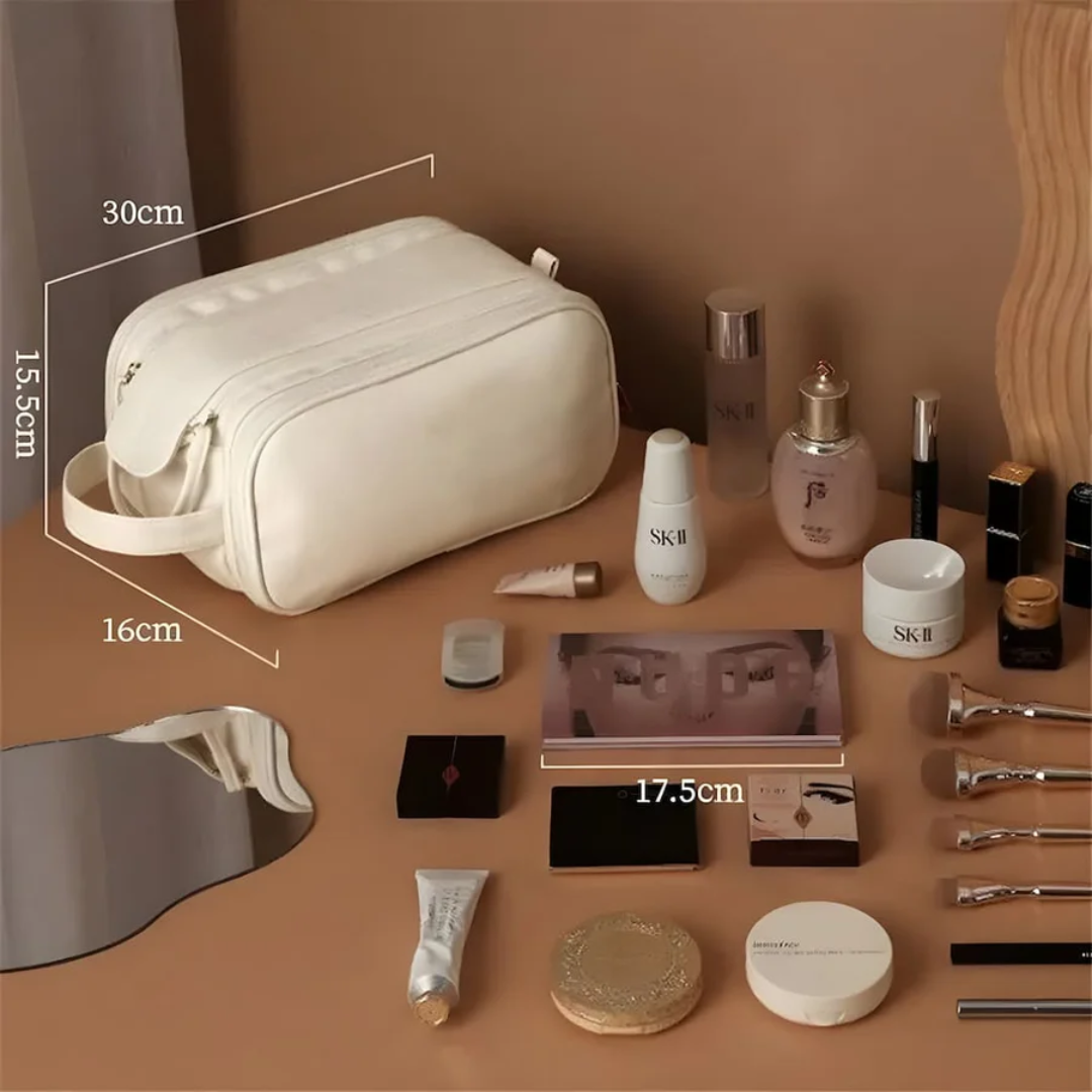 Large Capacity Makeup Organizer Travel Cosmetic Bag Waterproof Beauty Storage Case