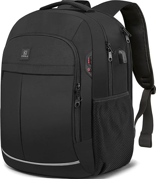 TSA Laptop Backpack 17 Inch USB Travel School Bag