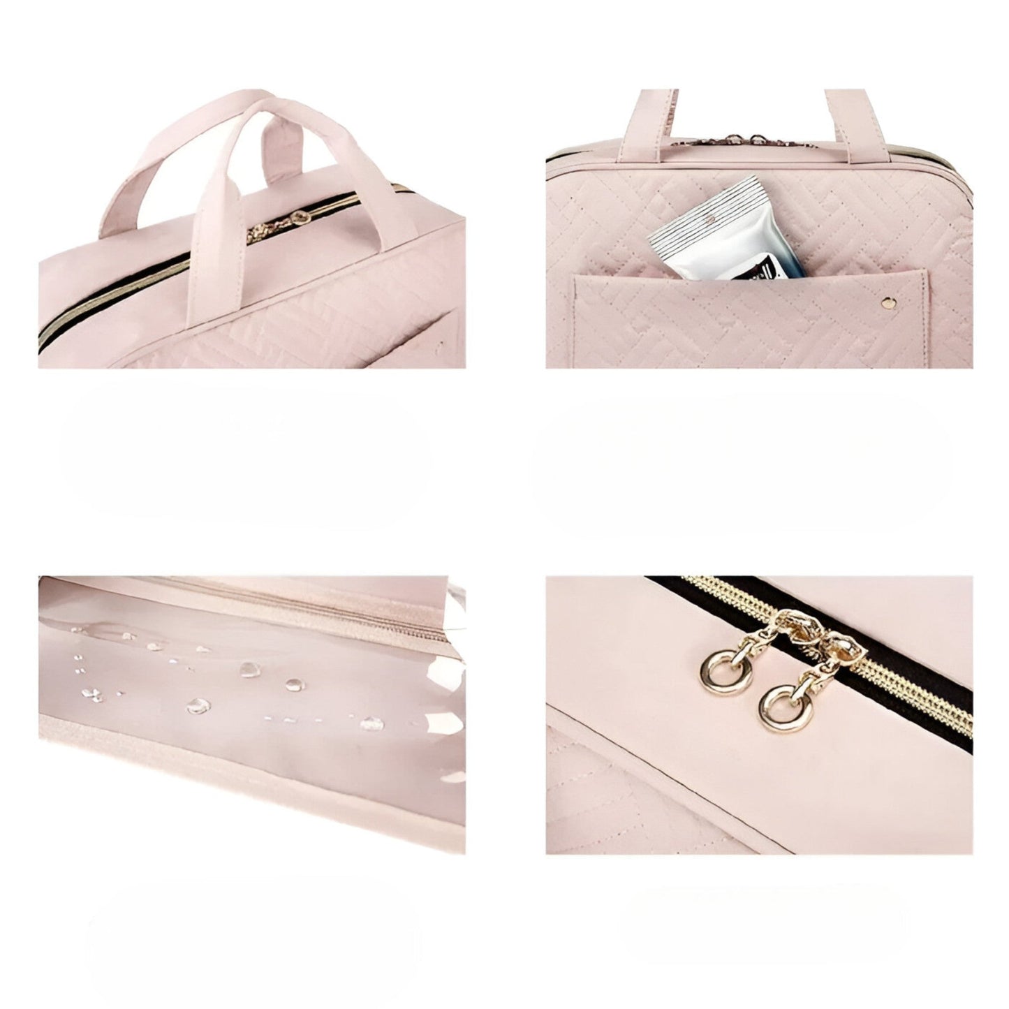 Travel Toiletry Bag Large Capacity Makeup Organizer Case