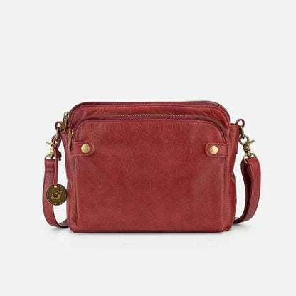 Lilly Leather Crossbody Shoulder Bag Adjustable Elegant Everyday Purse