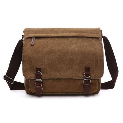 Mens Messenger Bag Adjustable Strap Casual Travel Shoulder Bag