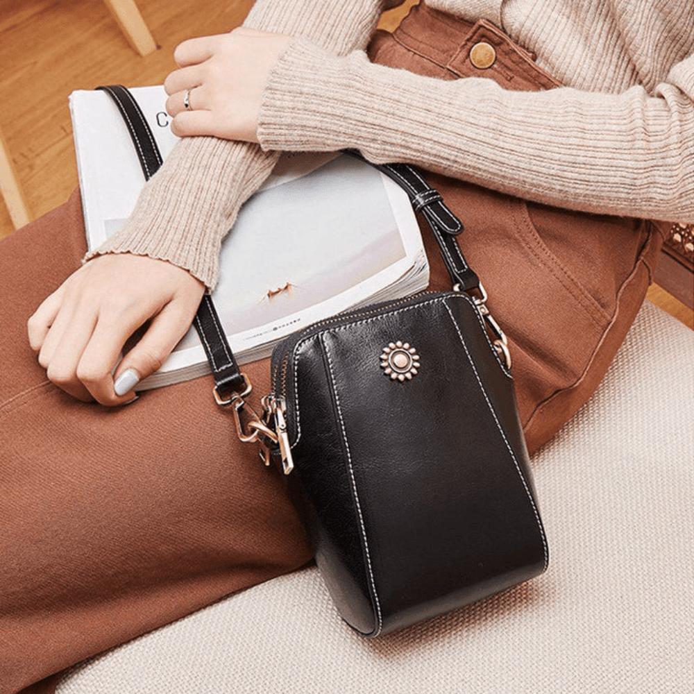 Vintage Mini Crossbody Shoulder Bag for Women