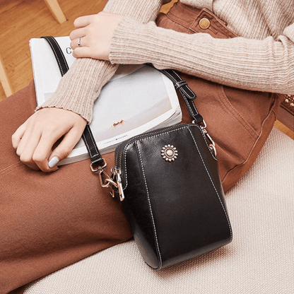 Vintage Mini Crossbody Shoulder Bag for Women