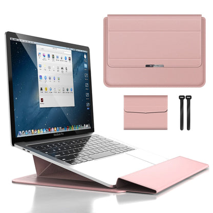 Waterproof Laptop Sleeve Shockproof PU Leather Laptop Case