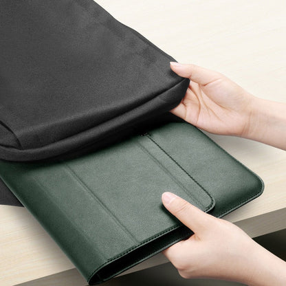 Waterproof Laptop Sleeve Shockproof PU Leather Laptop Case