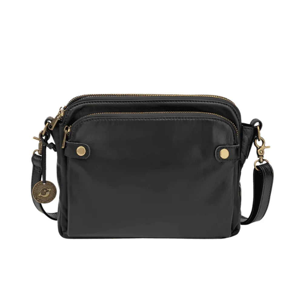 Women's Leather Crossbody Shoulder Bag Adjustable Strap Purse
